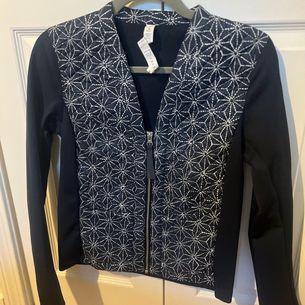 Lululemon zip up jacket, Navy